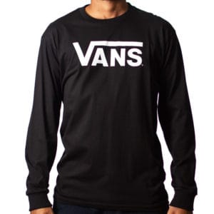 Camiseta Vans Classic Logo Manga Longa - Imagem 1