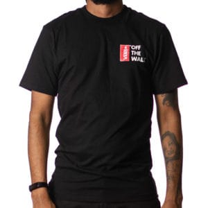 Camiseta Vans Off The Wall Preto - Imagem 2