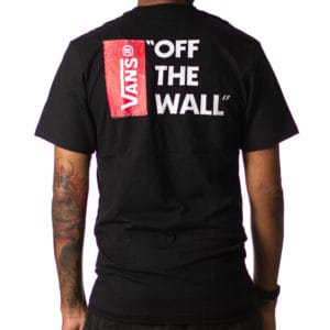 Camiseta Vans Off The Wall Preto - Imagem 1