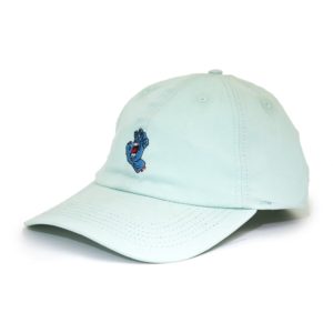 Bone SantaCruz Screaming Hand DadHat Azul - Imagem 1