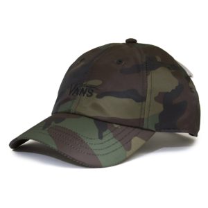 Bone Vans Court Side Printed Hat Woodland Camo - Imagem 1