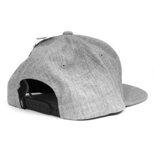 Bone Vans Full Patch Snapback Heather Cinza - Imagem 2