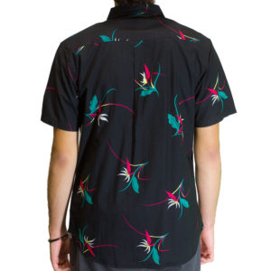 Camisa Vans Open Shade Floral Preta - Imagem 3