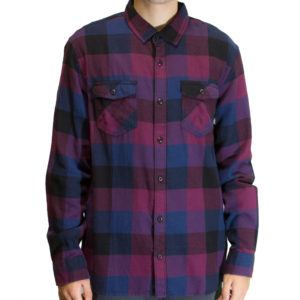 Camisa Vans Flannel Roxo - Imagem 1