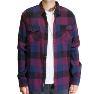Camisa Vans Flannel Roxo - Imagem 2