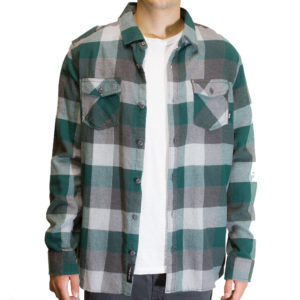 Camisa Vans Flannel Trekking Verde - Imagem 2