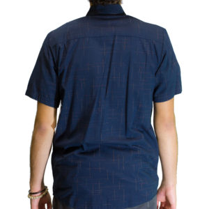 Camisa Volcom Quency Dot Azul - Imagem 3