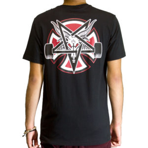 Camiseta Independent Pentagram Cross Preta - Imagem 2