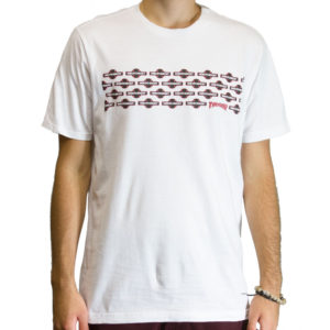 Camiseta Independent Pentagram Cross Branca - Imagem 1
