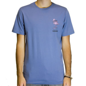 Camiseta Volcom Slim The Drink Azul - Imagem 1