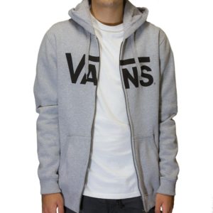 Casaco Vans Classic Zip Hoddie Cinza - Imagem 2