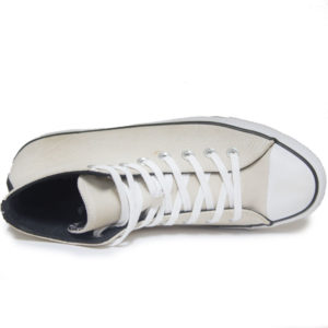 Tenis Converse Chuck Taylor Hi AllStar Suede Creme - Imagem 3