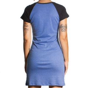 Vestido Volcom Lived In Circle Stone Fem Azul - Imagem 2