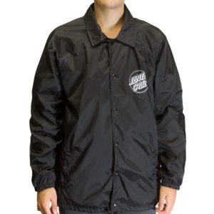 Windbreaker SantaCruz Classic Dot Nylon Preto - Imagem 2