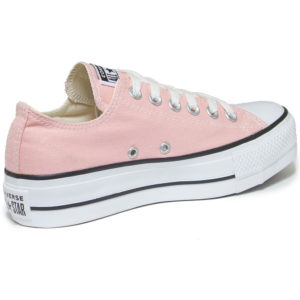 Tenis Converse Chuck Taylor Low All Star Plataforma Rosa - Imagem 2