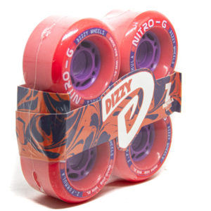 Roda Dizzy Nitro-G 72mm 80A - Imagem 2