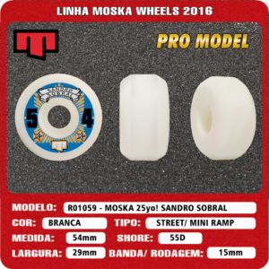 Roda Moska Sandro Sobral 54mm - Imagem 3