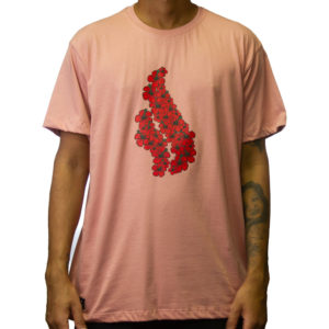 Camiseta Simple Logo Roses - Imagem 1