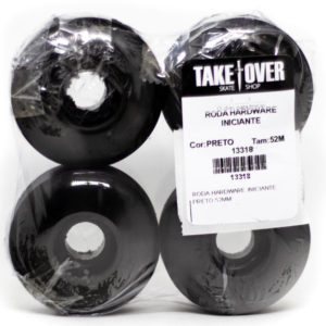 Roda Hardware Iniciante 52mm Preta - Imagem 3
