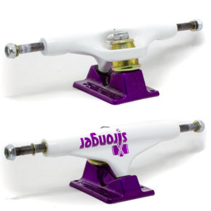 Truck Stronger 149 Branco Base Roxa - Imagem 1