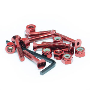 Parafuso de base Dizzy Bolst Longboard Vermelho 5,5cm - Imagem 2