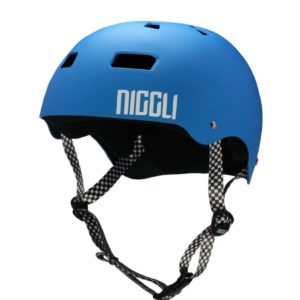 Capacete Niggli Iron Profissional Azul Fosco - Imagem 1