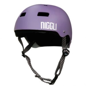 Capacete Niggli Iron Profissional Lilás Fosco - Imagem 1