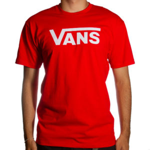 Camiseta Vans Classic Vermelha - Imagem 1