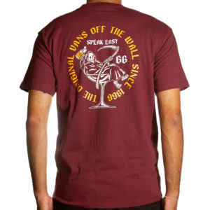 Camiseta Vans Speak Easy Classicfit Bordo - Imagem 1