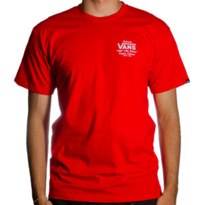 Camiseta Vans Holder Classicfit Vermelha - Imagem 2