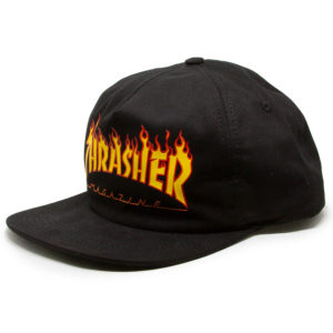 Boné Thrasher Snapback Flame - Imagem 1