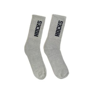 Meia Hocks Lettering Cinza - Imagem 1
