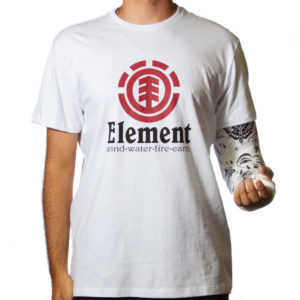 Camiseta Element Tradition Branco - Imagem 1