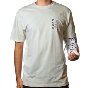 Camiseta Vans Oatmeal Classicfit Bege - Imagem 2