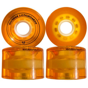 Roda Hondar Cruiser 60mm 82A Laranja - Imagem 1