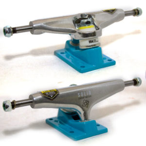 Truck Intruder 139 Mid Solid Blue/Silver - Imagem 1