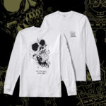 Camiseta Vans x SpongeBob Gigliotti Skull ClassicFit Manga Longa Branco 03