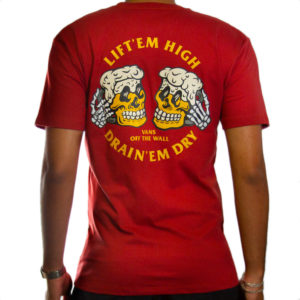 Camiseta Vans Drain em Dry´s Chili Oil Ferrugem - Imagem 1