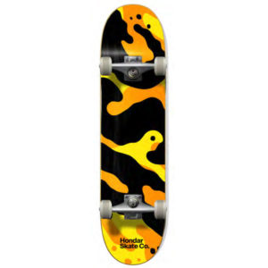 Skate Montado Hondar Iniciante Serie Goop Amarelo - Imagem 1