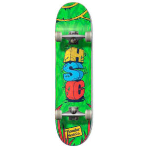 Skate Montado Hondar Iniciante Serie Jungle Verde - Imagem 1