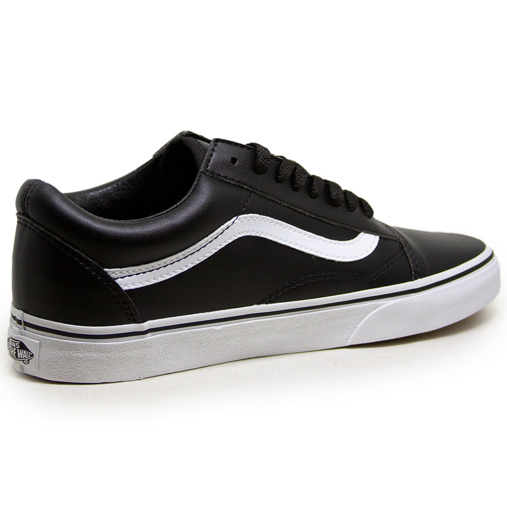 Tênis Vans Old Skool Classic Tumble Black White Take Over Skateshop 9151