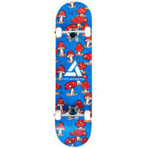 Skate Montado Fam Iniciante Cogumelos - Imagem 1