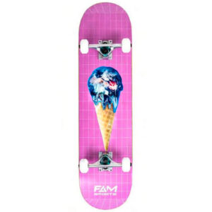 Skate Montado Fam Iniciante Earth Cream - Imagem 1